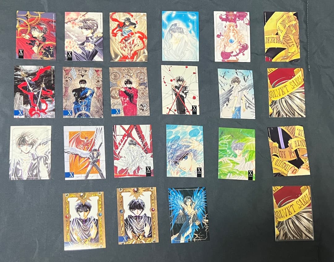 CLAMP X トレーディング　カード ノーマル　22枚セット CLAMP PREMIUM COLLECTION「X -エックス-」16巻、17巻 10/4発売