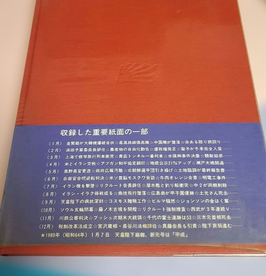 朝日新聞の重要紙面でみる1988年 - メルカリ
