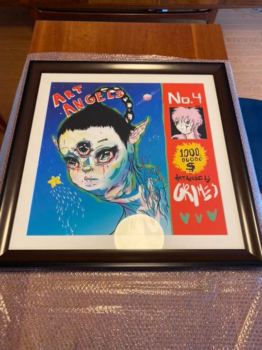 Grimes iv Art Angels 2015/2020 限定8部 入手困難 GRIMES Art Angels Ltd Ed New RARE Poster! Dream Synth Pop