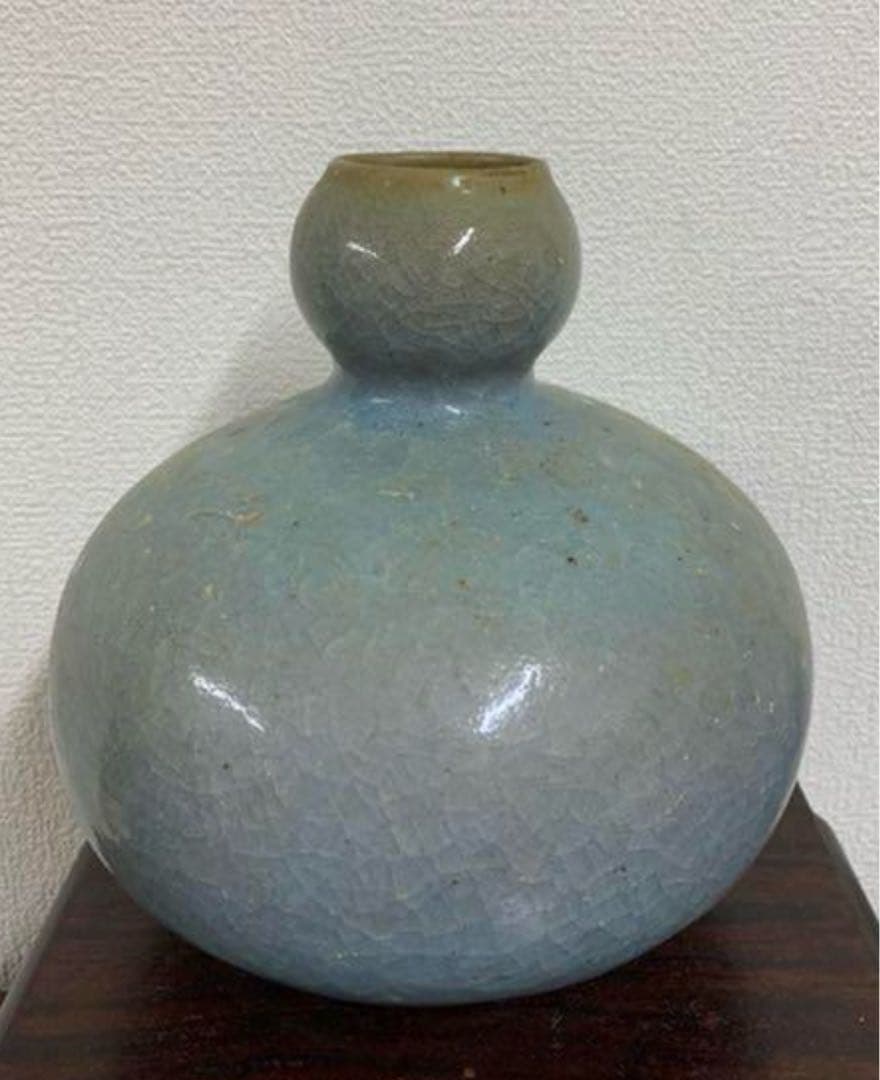 【希少品】中国古美術　宋時代　鈞窯澱青釉瓢箪花瓶Y02 2026年最新】Yahoo!オークション -鈞窯の中古品・新品・未使用品一覧