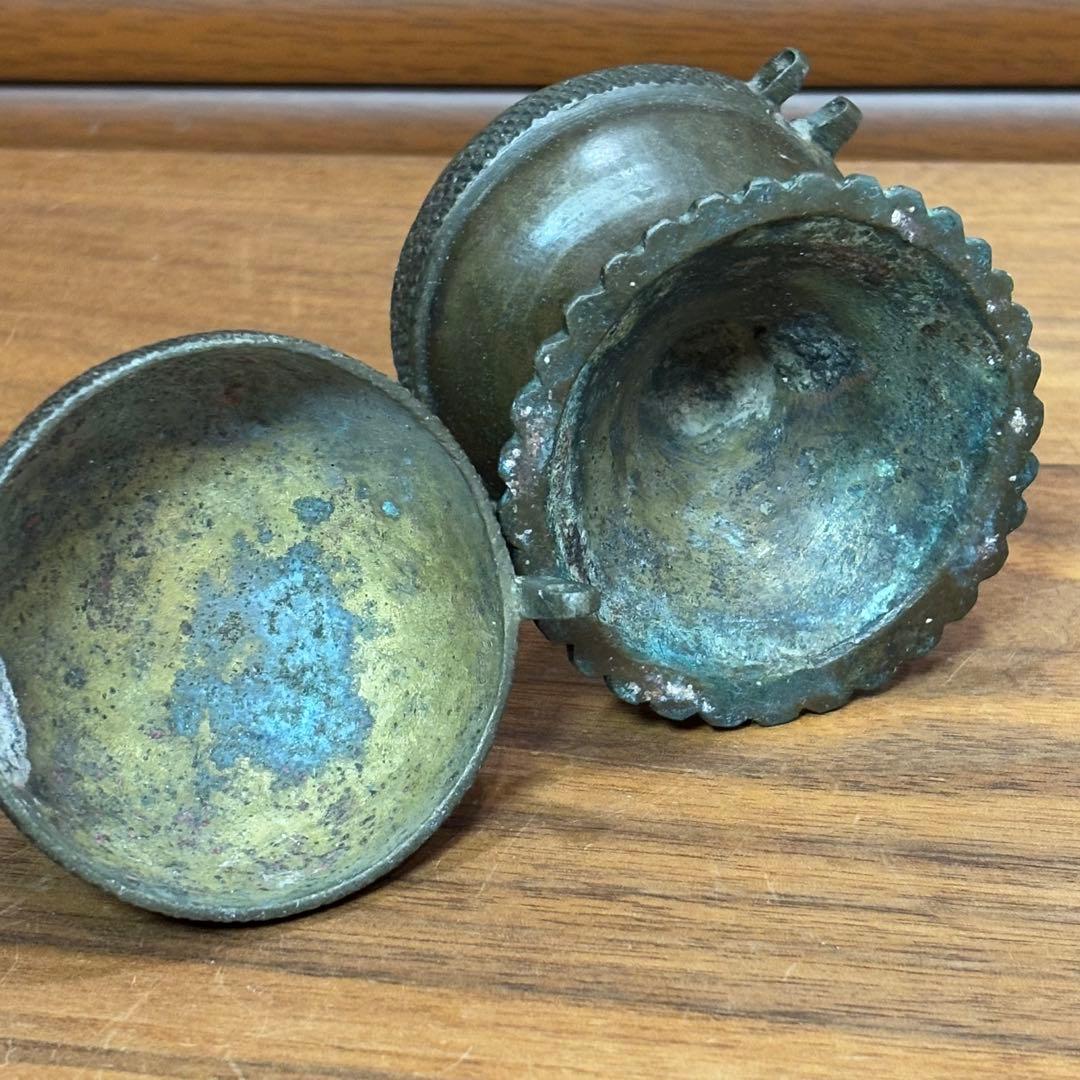 昔中国で購入した銅器の置物 仏具