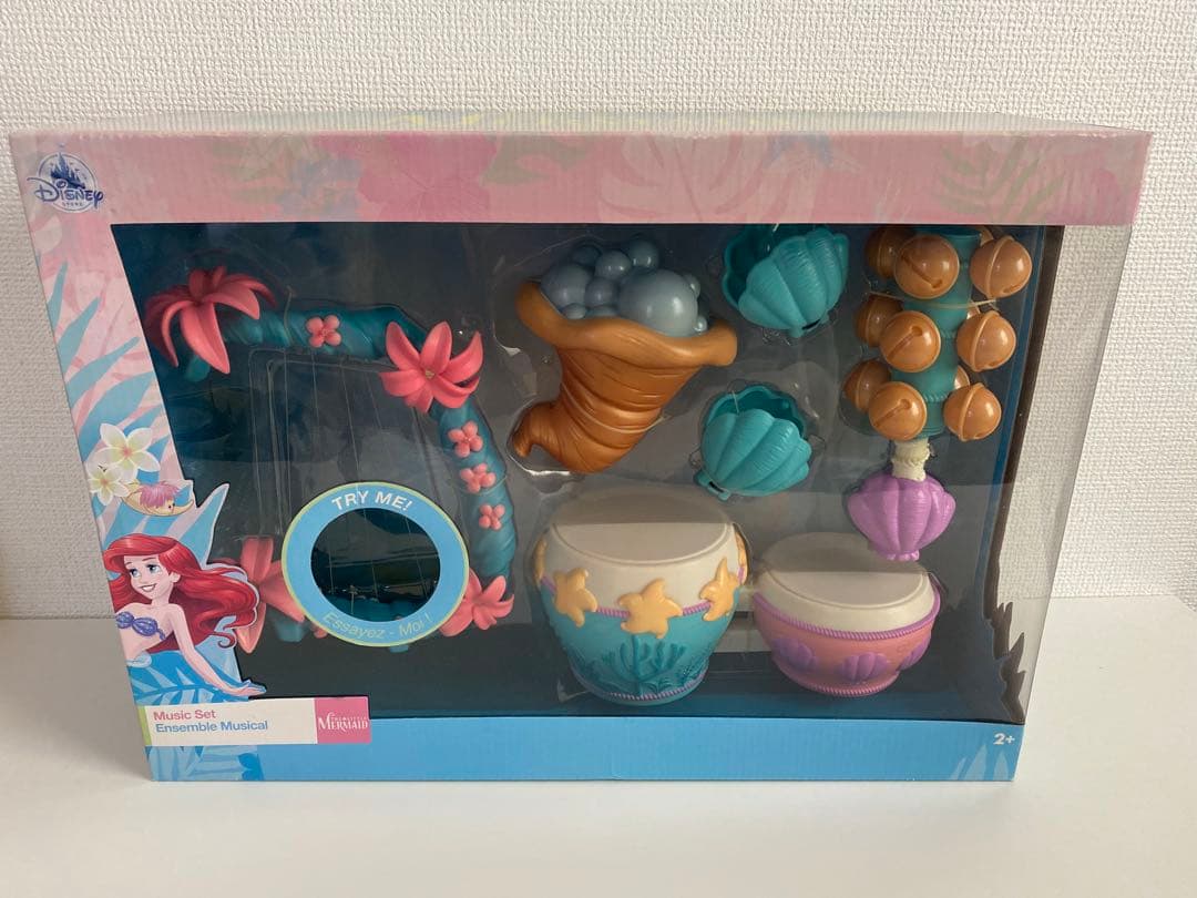 リトルマーメイド ミュージックセット アリエル 楽器 おもちゃ
