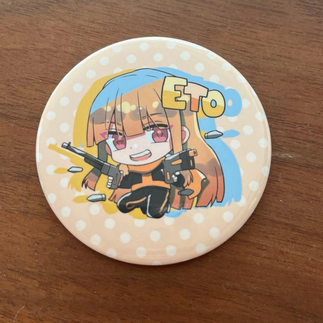 からぴち えとさん 初期ビジュ 缶バッジ_ - メルカリ