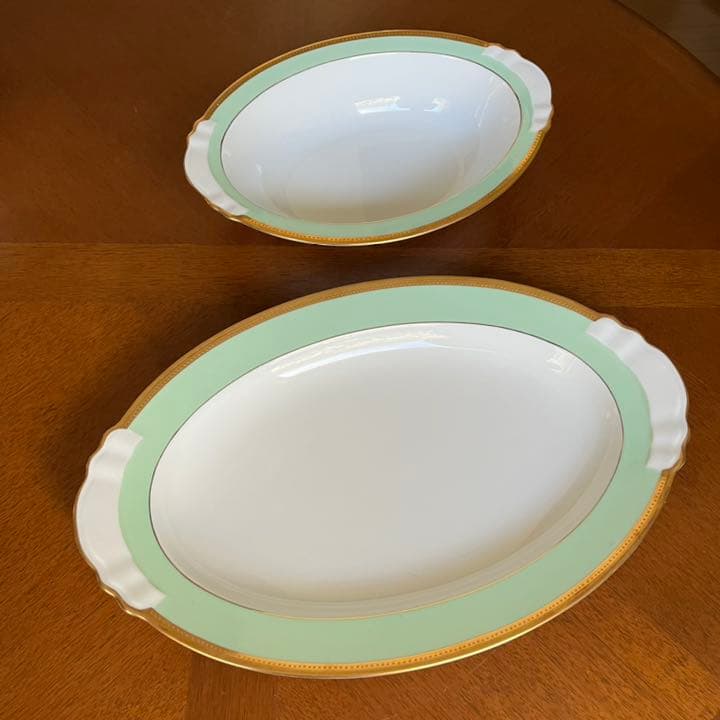 【希少品】大倉陶園★メイグリーン★パーティ　セット メイグリーン シュガー