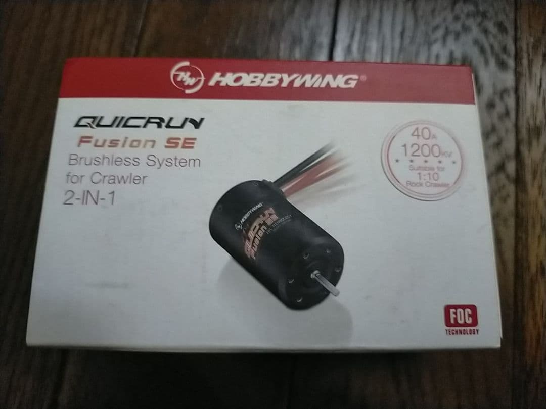 ト*ズ様 HOBBYWING FusionSE1200KVクローラーRCブラシレ YSS ホビーウィング QuicRun フュージョン SE 1800KV 540ブラシレス