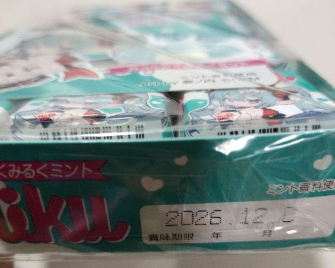 初音ミク チロルチョコ 1箱(30個) 未開封 みっくみくみるくミント