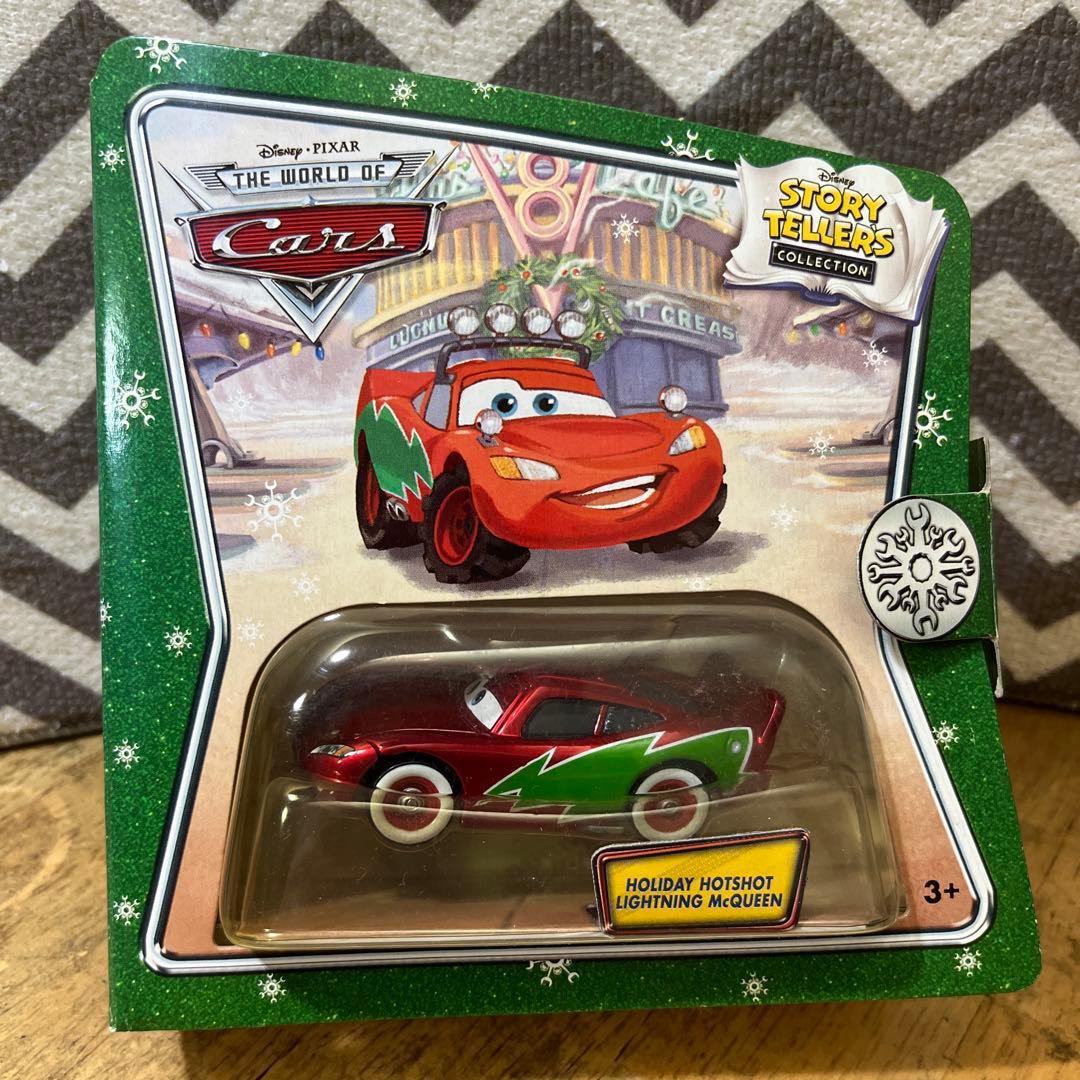 絵本型パッケージマテルカーズストーリーテラーズ ライトニング・マックィーン ストーリーテラーシリーズのSPONSORLESS LIGHTNING MCQUEEN