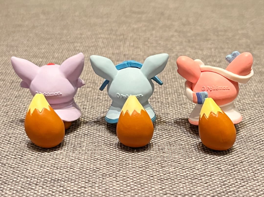 ポケモンセンター限定 イーブイ ポンチョシリーズ フィギュア 6種