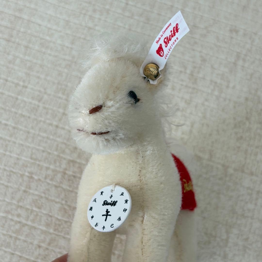 アジア限定】Steiff シュタイフ 干支 午 馬 うま ぬいぐるみ 置き物