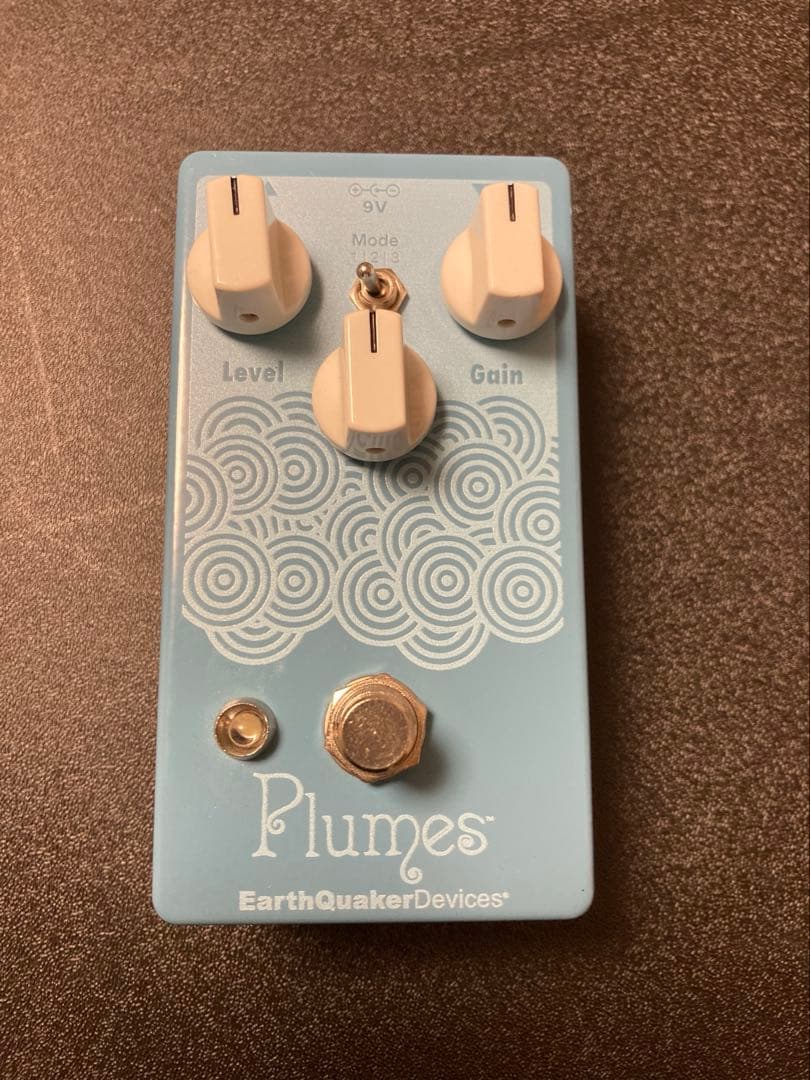 ギター EQD Plumes limited EarthQuaker Devices Plumes Small Signal Shredder Overdrive Pedal, Blue