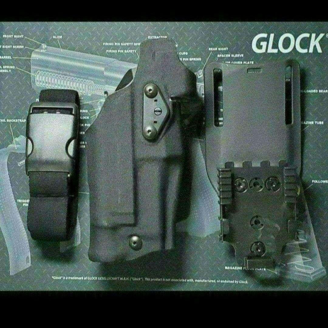 サファリランド　レプリカ　ホルスター　マットブラック　右用 SAF SAFARIVAULT HOLSTER (ALS,Full size Light) | WILLY−PEET
