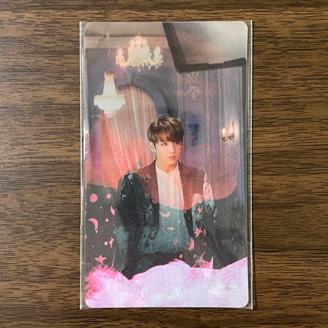 BTS WINGS CONCEPT BOOK レンチキュラーカード ジョングク WINGS