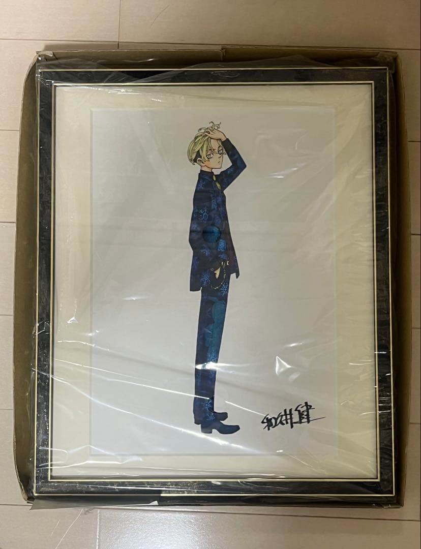 限定　未開封 東京卍リベンジャーズ 複製サイン入り 複製原画 松野千冬 和久井健 sample_6c68300a-a6f4-48c0-a5a8