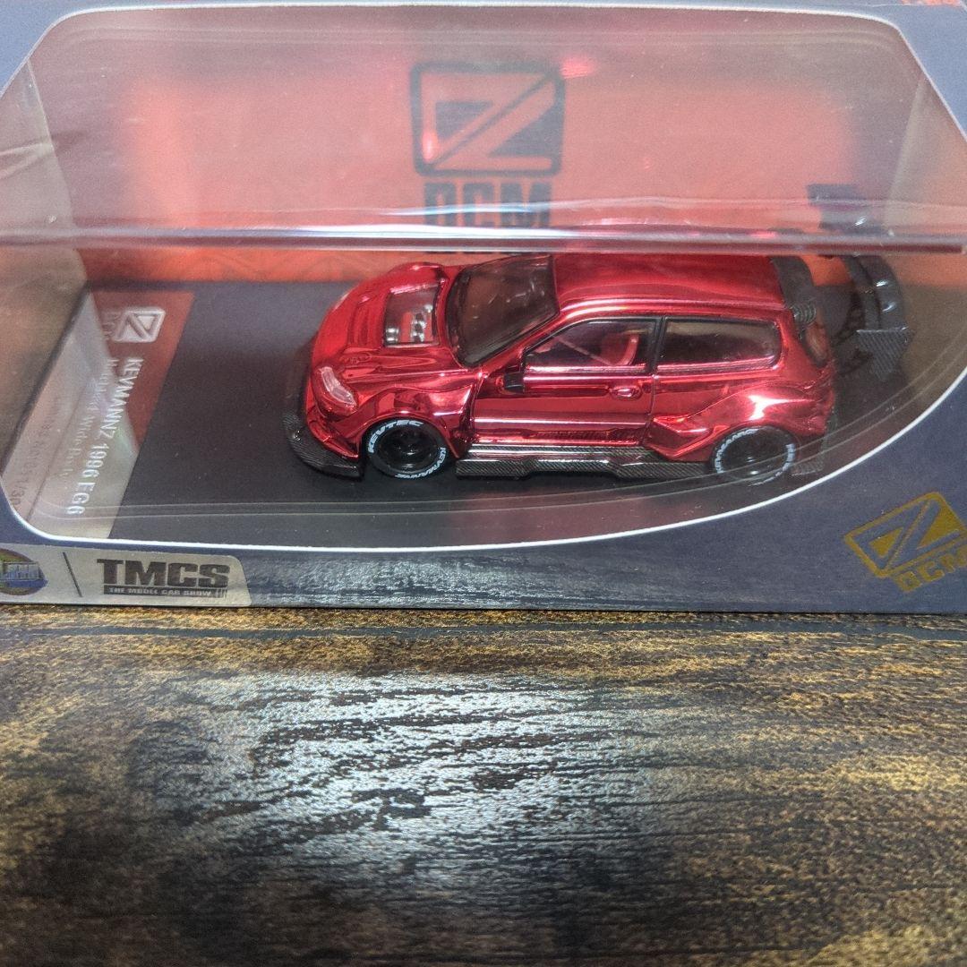 DCM ホンダ Kevmanz GT シビック 改造 EG Long tail DCM 1:64 Kevmannz GT Honda CIVIC EG (2 Versions) – Horizon Diecast