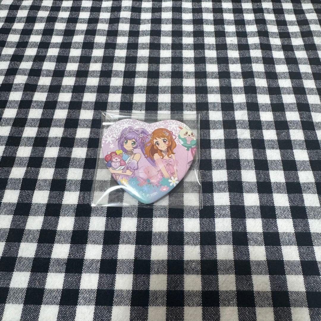 ハート 缶バッジ コレクション アイカツ プリパラ ガーデンパーティー