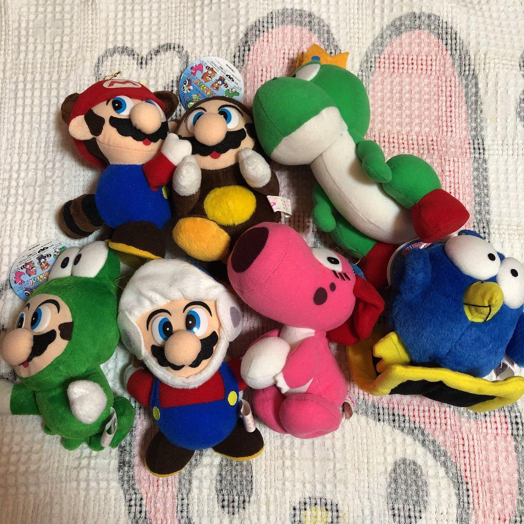 レトロ スーパーマリオコレクション 1993 アミューズメント ぬいぐるみ