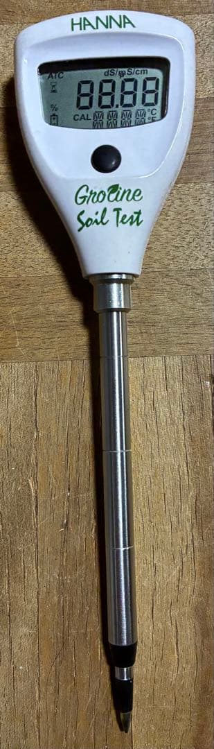 専用！Happy Organic！HI 9833N 土壌EC/湿度テスター 土壌ダイレクトEC/℃テスター｜HI 98331N（Soil EC Tester）｜ハンナ