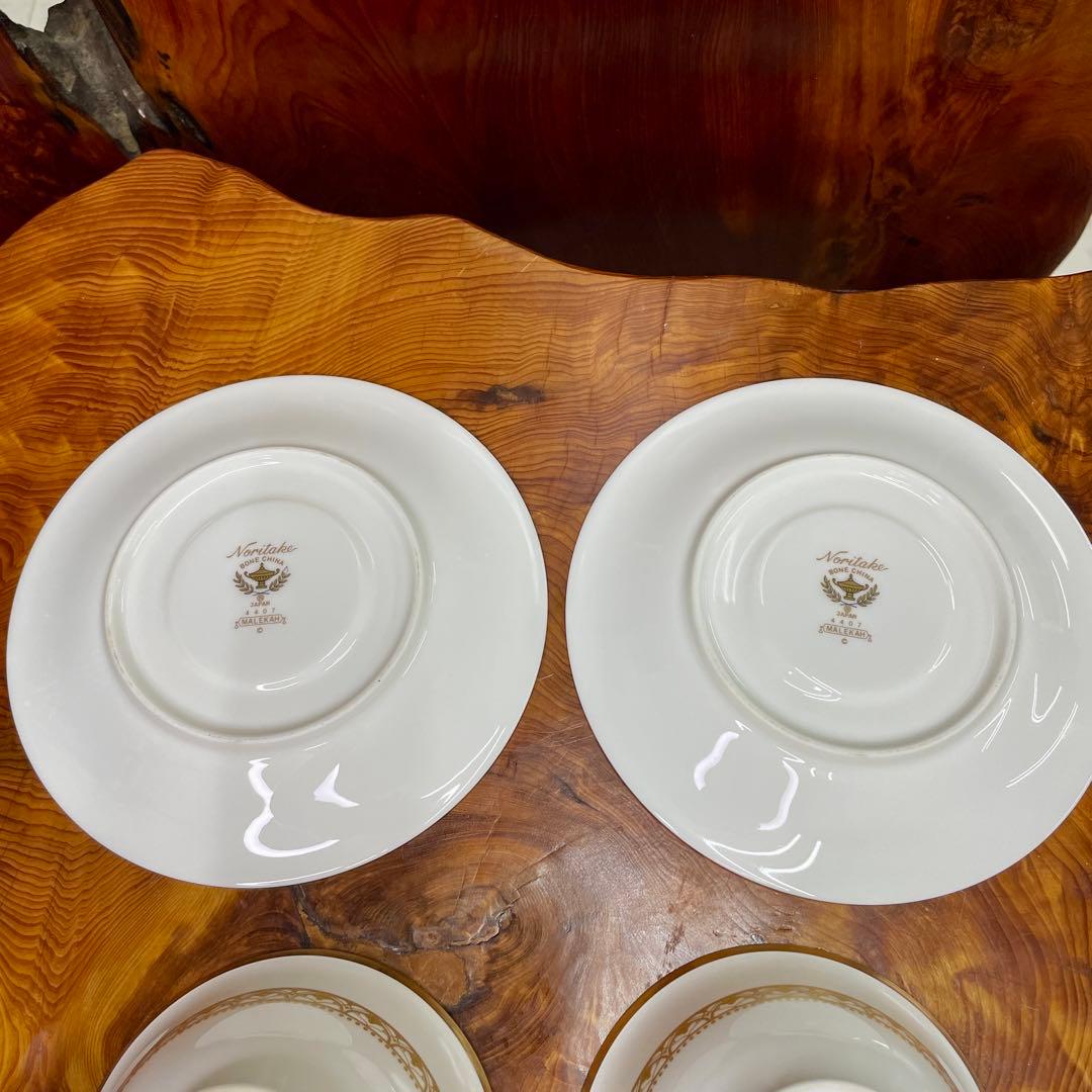 ノリタケ Noritake マラカ MALEKAH 4407カップ&ソーサー金縁 - メルカリ