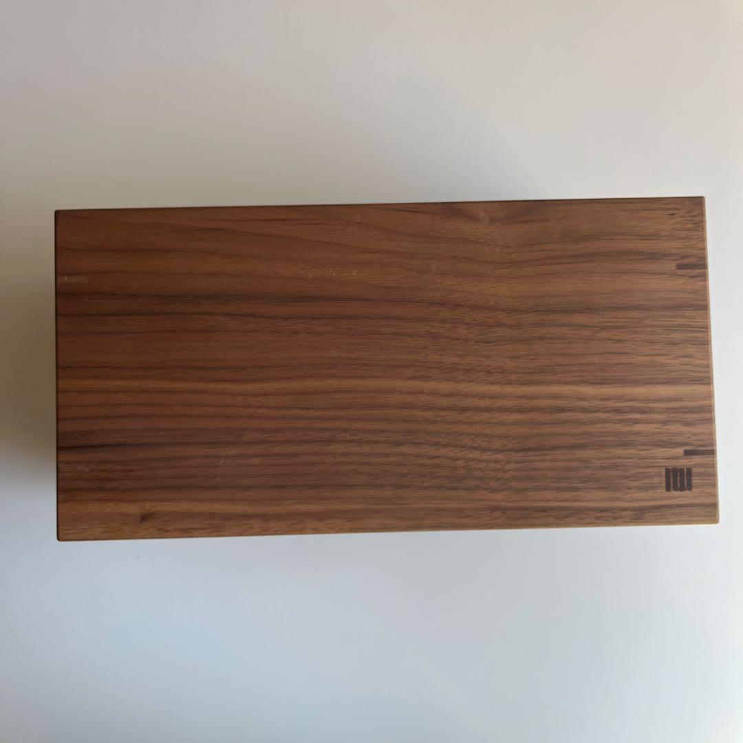 ティッシュボックス MASTERWAL TISSUE BOX COVER (HIGH) MASTERWAL TISSUE BOX COVER HALF(LOW レッドオーク)の通販 / マスター