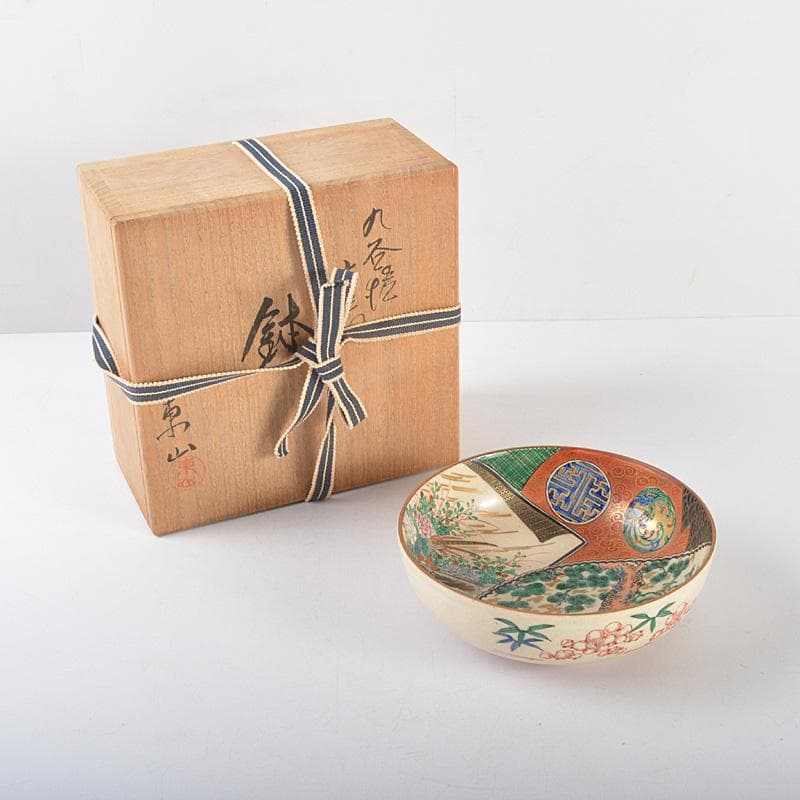 九谷焼　東山造　庄三風　色絵山水人物文鉢　共箱　V　R5442 色絵菊花文鉢 | 古九谷様式 | 収蔵品詳細 | 作品を知る | 東京富士