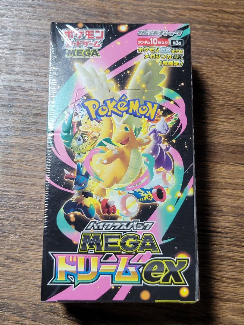 ま*さ様 ポケモンカードゲーム MEGAドリームex 1BOX シュリンク付き ポケモンカードゲーム MEGAドリームex BOX MEGA ハイクラスパック 新品
