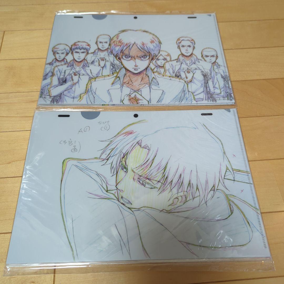 進撃の巨人 WIT STUDIO 浅野恭司原画展 クリアファイル 3種セット×2 浅野恭司WITSTUDIO原画展】 進撃の巨人 商品情報 ・クリアファイル3種