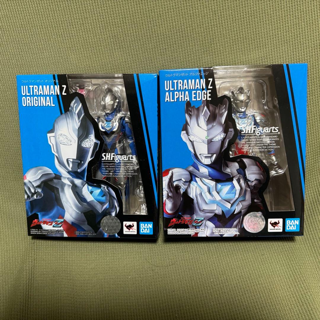 S.H.フィギュアーツウルトラマンゼットオリジナル アルファエッジ2体セット S.H.Figuarts ウルトラマンゼット アルファエッジ Special Color Ver