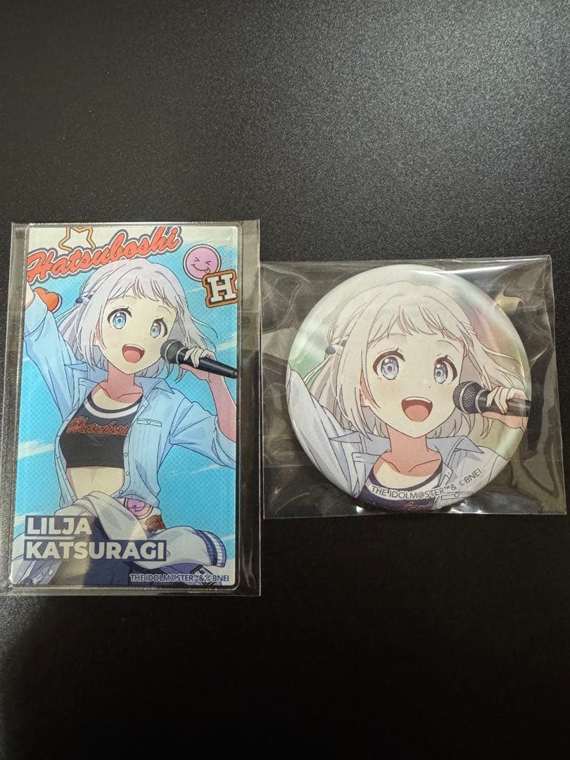 学園アイドルマスター 初星音楽祭 缶バッジ アクリルカード 葛城