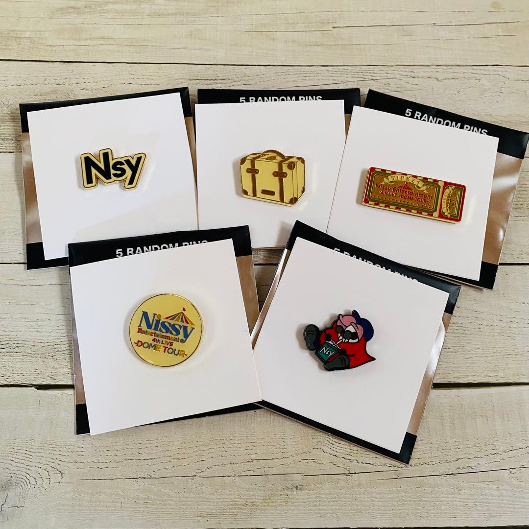 Nissy ピンズ 5個セット＊4th＊ピンバッジ＊西島隆弘 - メルカリ
