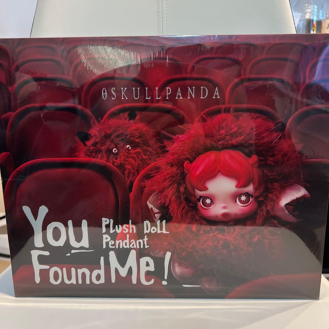 【値下】新品未開封 スカルパンダ SKULLPANDA You Found Me POP MART（ポップマート） 正規品保証 SKULLPANDA You Found Me! ユー