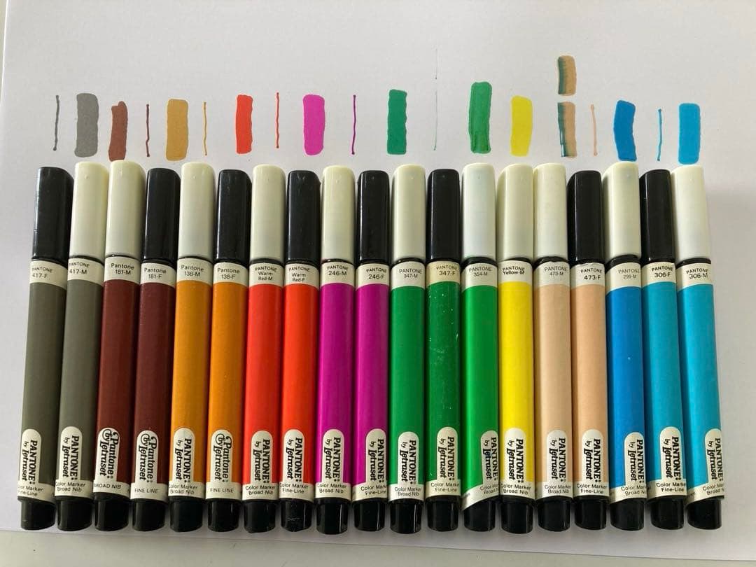 Pantone TRIA マーカー 24色セット - メルカリ