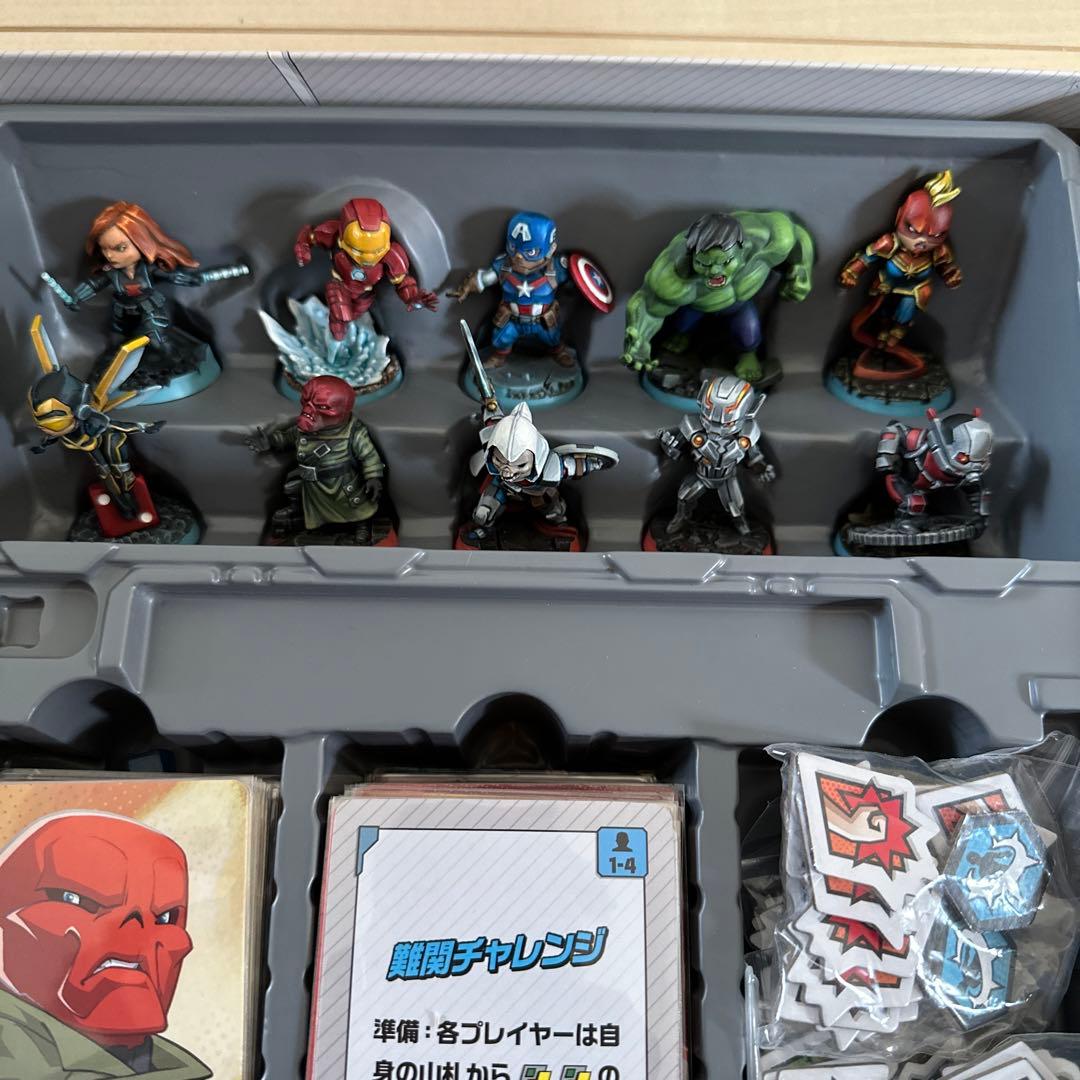 マーベルユナイテッド ボードゲーム ミニチュア フィギュア 塗装済み