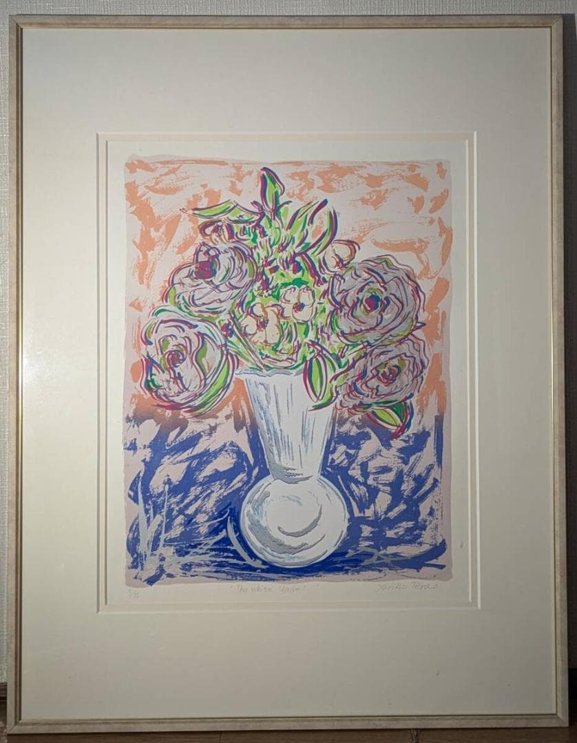 美術品】 中川 一政 陶画 金魚絵 出目金 ナカガワ カズマサ