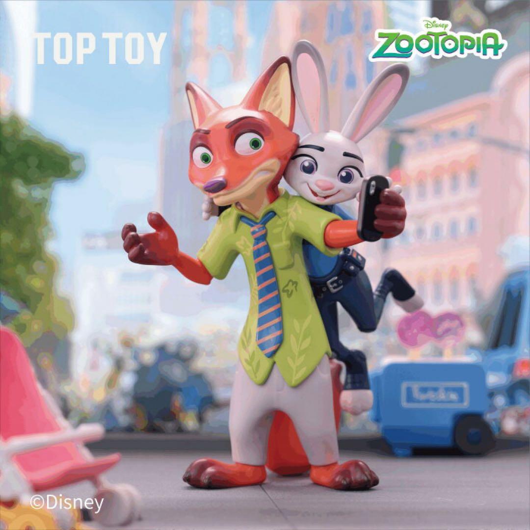 ズートピア ニック・ワイルド ジュディ・ホップス フィギュア