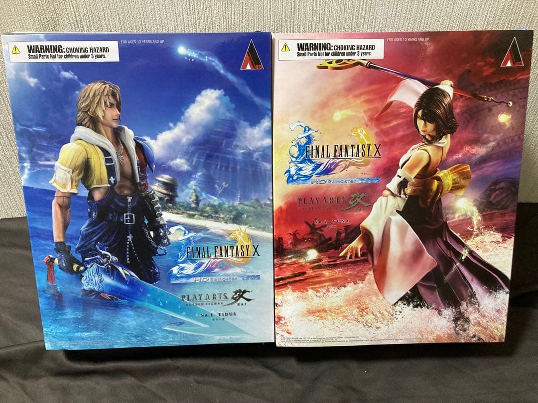 プレイアーツ ティーダ ユウナ フィギュア 新品 ファイナルファンタジー ファイナルファンタジーX』より「ティーダ」と「ユウナ」が立体化