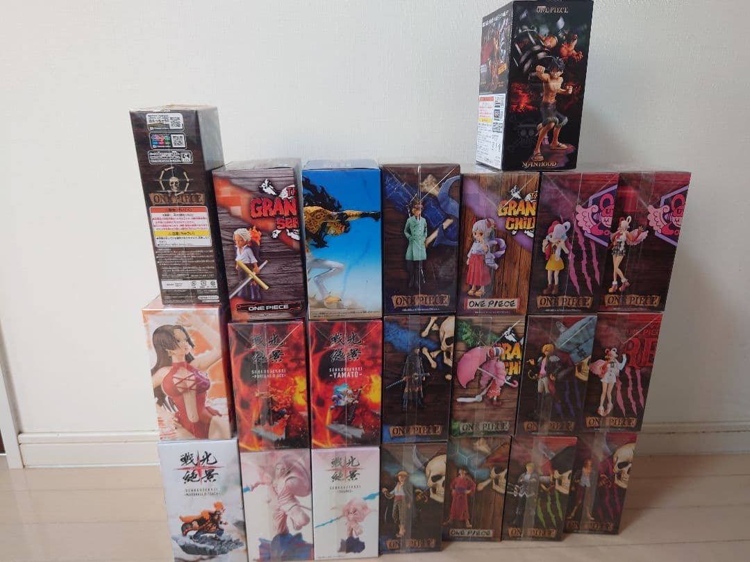 未開封】ワンピース フィギュア (戦光絶景、他まとめ売り 全22種