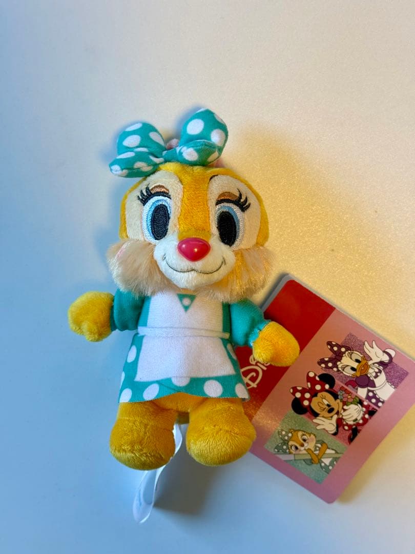 ナムコ限定☆ディズニーGO FOR IT 赤いほっぺ ぬいぐるみ クラリス