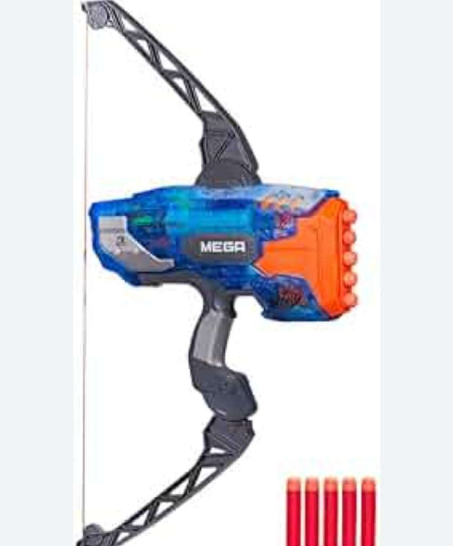 希少】ナーフ サンダーロウ 弓矢 メガナーフ 銃 NERF