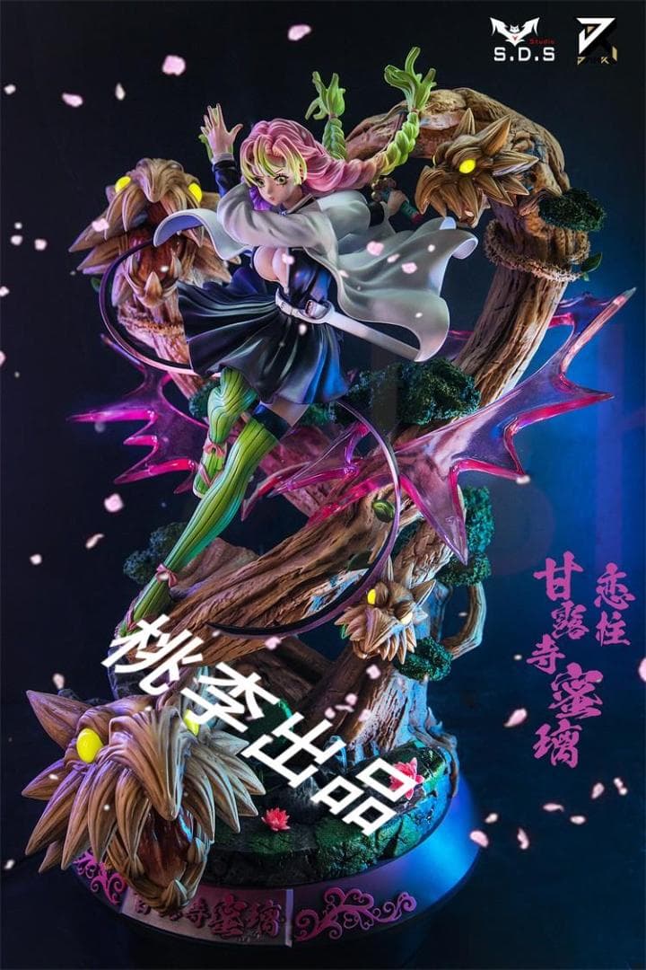 新品未開封『鬼滅の刃』恋柱・甘露寺蜜璃 ガレージキット スタチュー