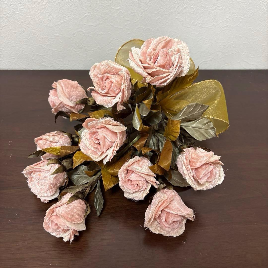 ハンドメイドの薔薇のブーケ アートフラワー ハンドメイドの薔薇のブーケ アートフラワー