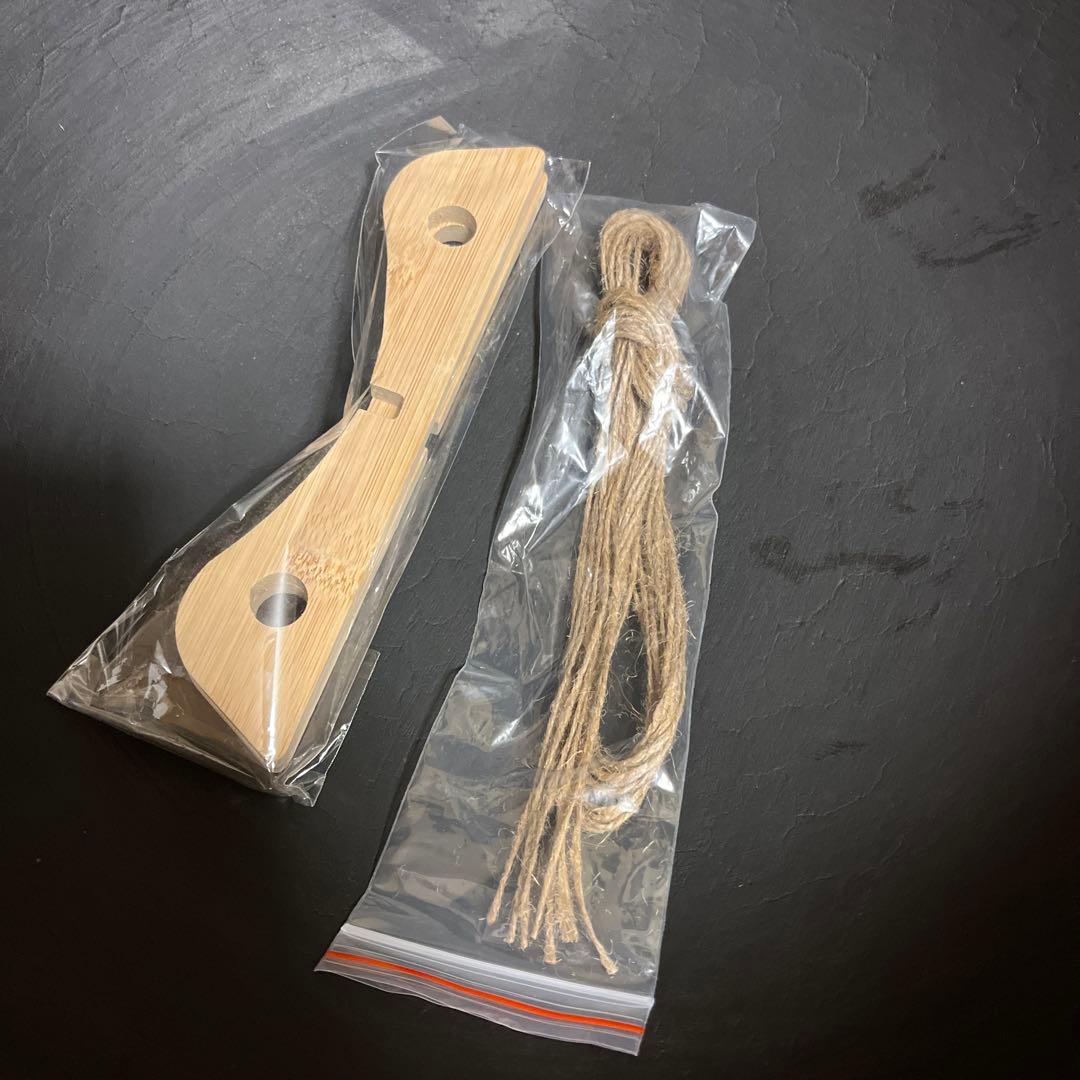 新品 鋳鉄/生鉄/中華鍋 麻製ハンドル 木製蓋付き
