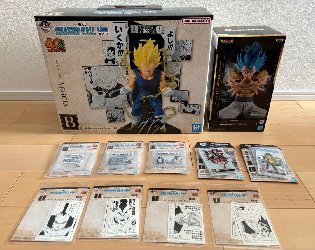 一番くじ DRAGON BALL 40th ～其之二～B賞ベジータ おまけ付き - メルカリ