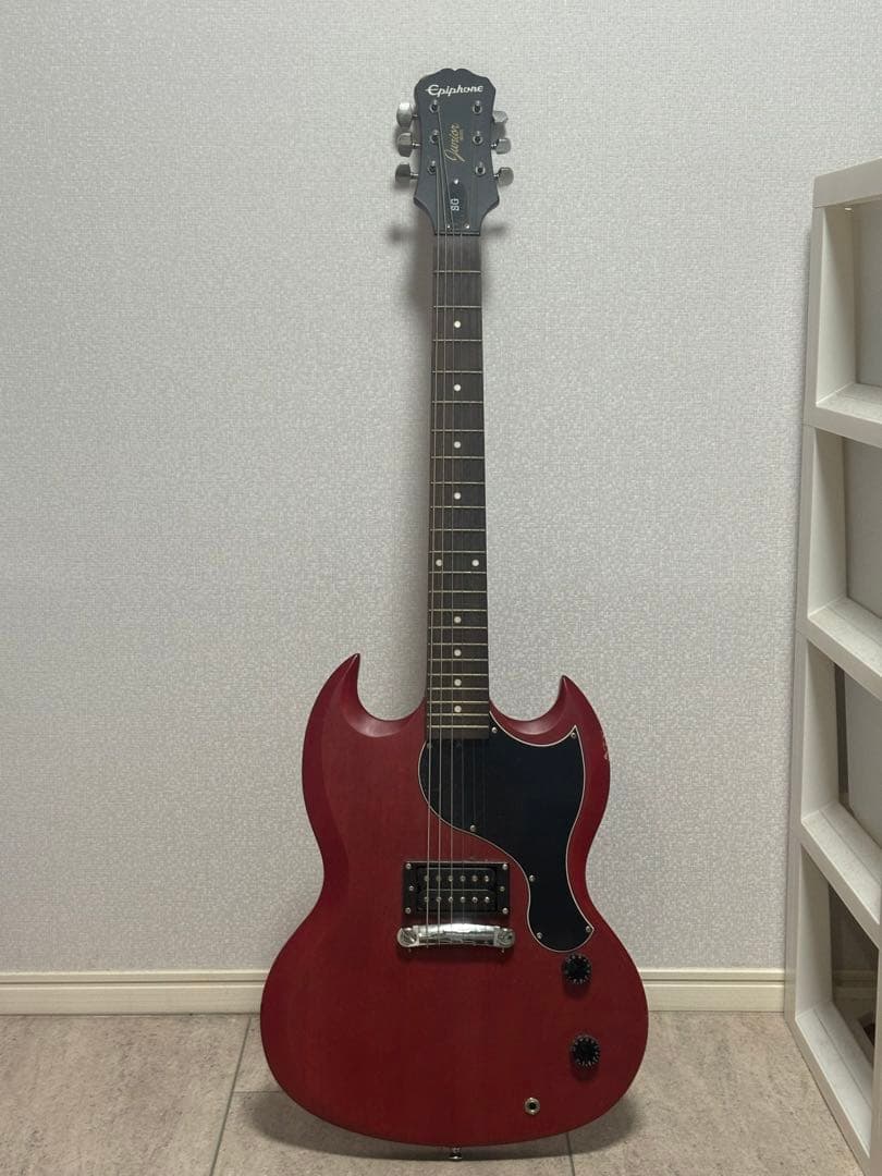 Epiphone SG ギター Epiphone SG Tribute Left Handed Electric Guitar - Cherry – Alto Music