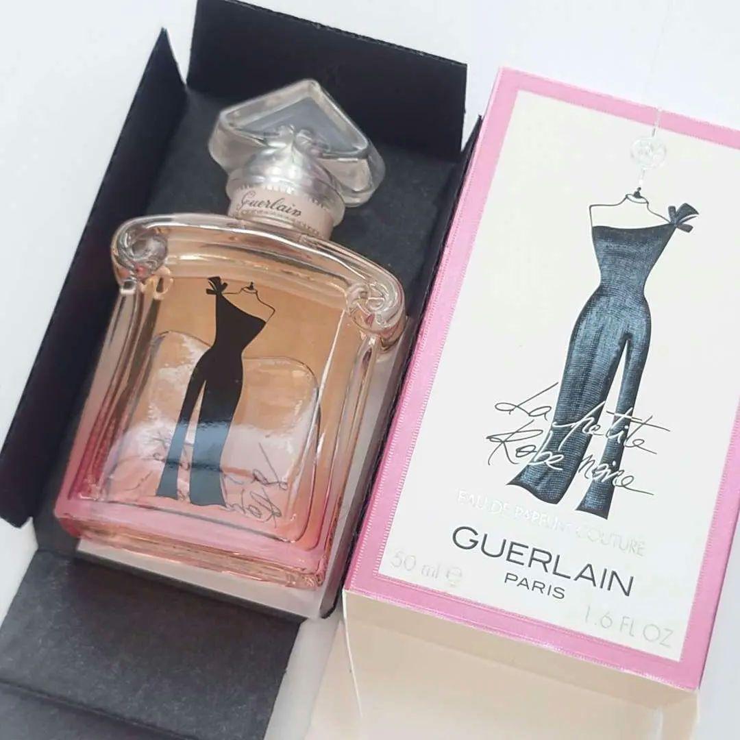【美品】ゲラン香水GUERLAINラプティット ローブノワール オーデパルファン 試してみた】ラ プティット ローブ ノワール レジェール オーデ