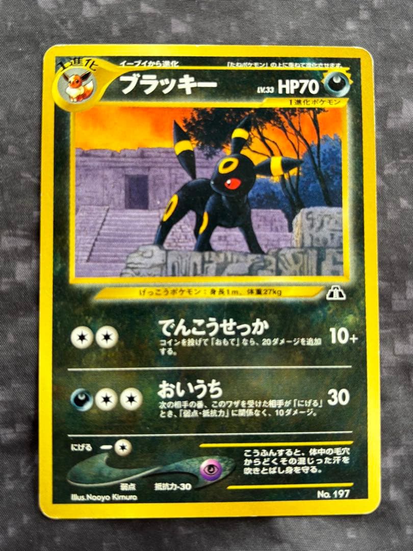 ブラッキー_プレミアムファイル2 PROMO 第2世代（☆neo・☆VS・☆w