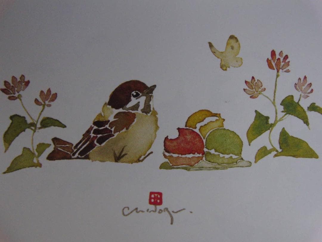 北田稔、【マカロン】、希少な額装用画集より、状態良好、新品額装付 1-3-medium.jpg