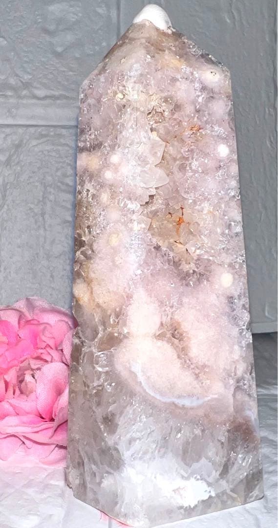 ④♥️フラワーアゲート♥️タワー♥️桜瑪瑙♥️花瑪瑙♥️チェリーブロッサム♥️天然石♥️水晶 楽天市場】【数量限定】【希少】桜瑪瑙 チェリーブロッサムアゲート