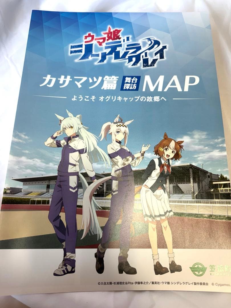 新品未開封・MAP付き』ウマ娘シンデレラグレイ笠松町 アクスタ全種4枚