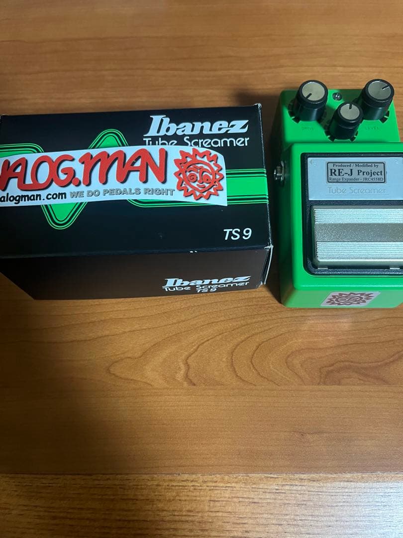 Analog.man ibanez ts-9 silver mod 極美品 NPD Analogman Silver Mod Ibanez TS9 : r/guitarpedals