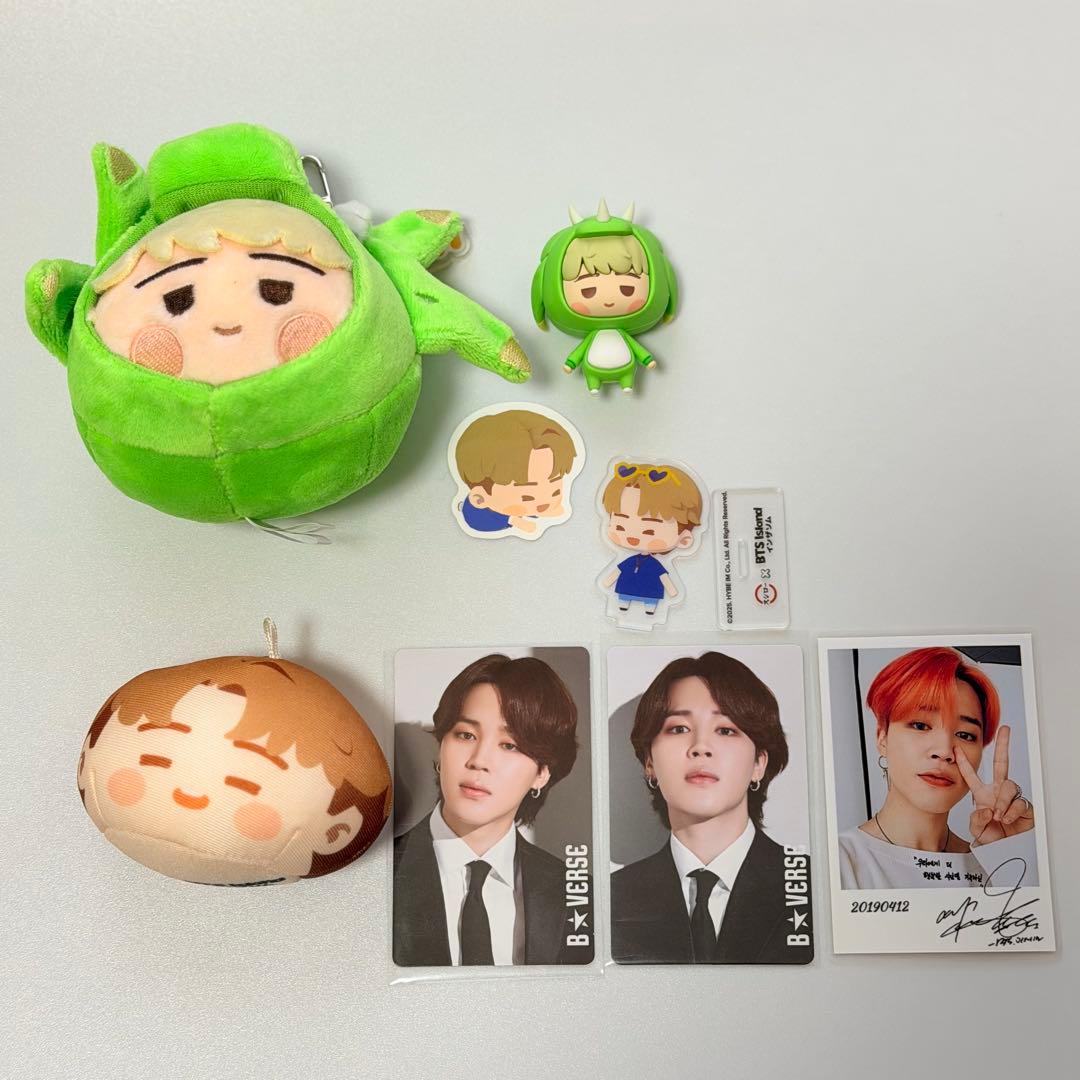 BTSジミン キーリング、マスコット アクキー トレカ インザソム - メルカリ
